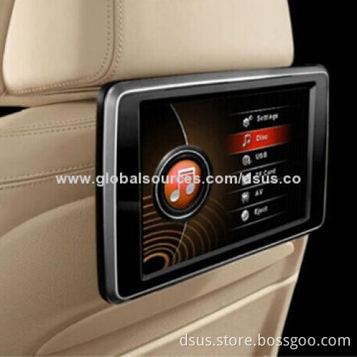 Car DVD Player, 10.0 Inches with Touch Screen/Bracket/TF/USB/FM & IR Transmitter